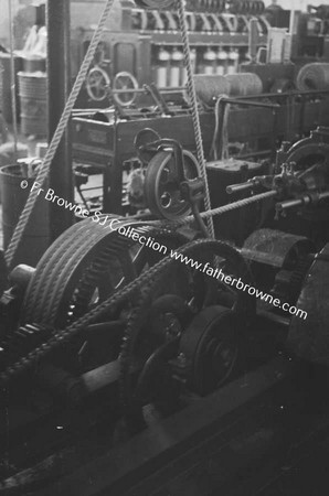 ROPE FACTORY INTERIORS SHOWING MANUFACTURE